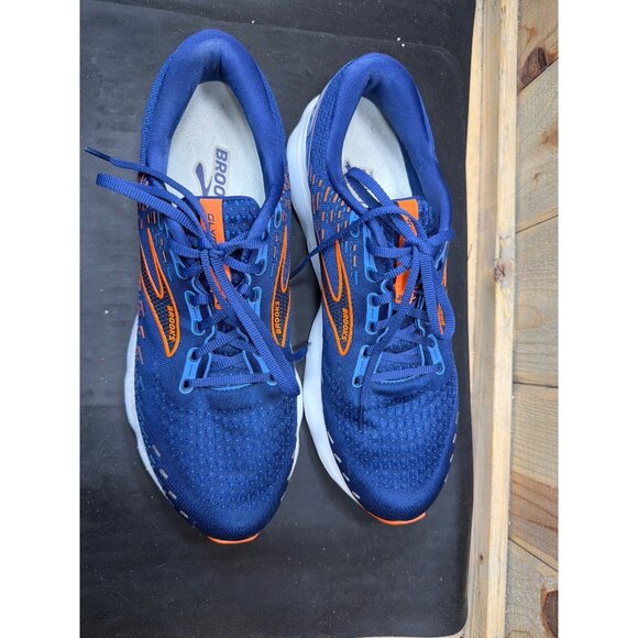 Brooks Glycerin 20 Mens Road Running Shoes Size 13 Blue & Orange Cushion Sole main image 10